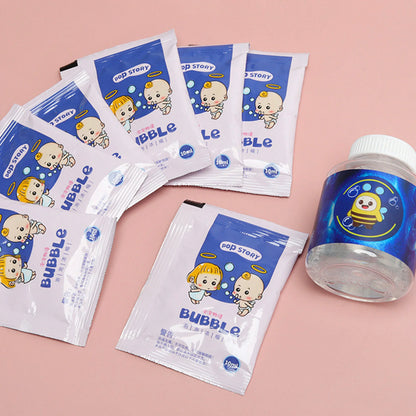 Recharge Liquide à Bulles Concentré en Granulés (10 à 30 pcs) – Solution pour Pistolet & Machine à Bulles